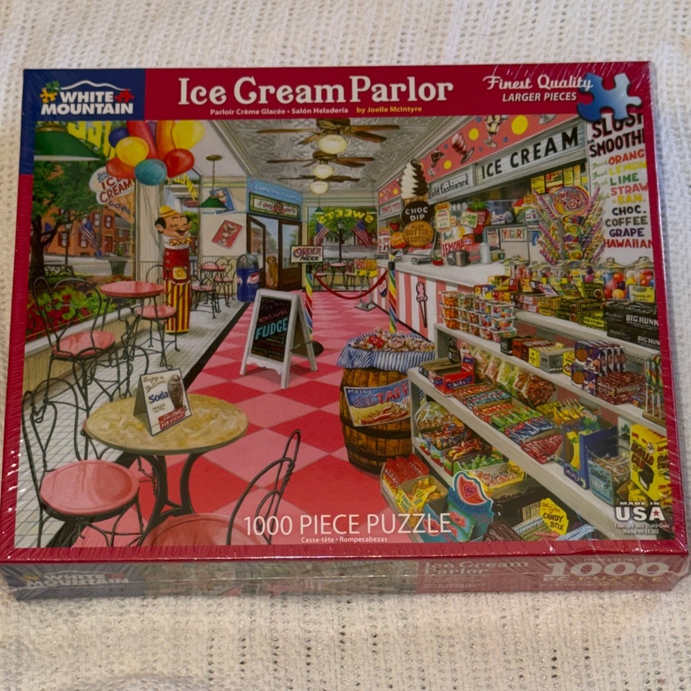 White Mountain Ice Cream‎ Parlor Puzzle
